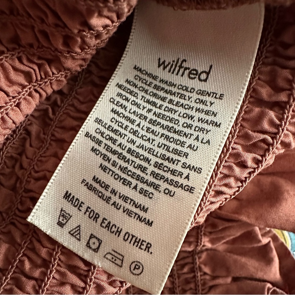 Wilfred • Maelys Cotton Poplin Smocked Dress - Picture 6 of 8
